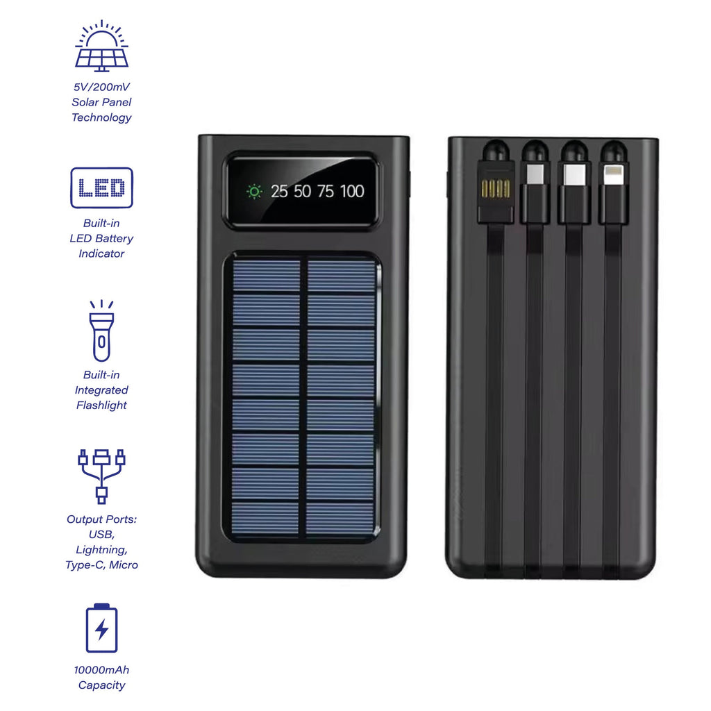 Solarsync: batería externa portátil con LED