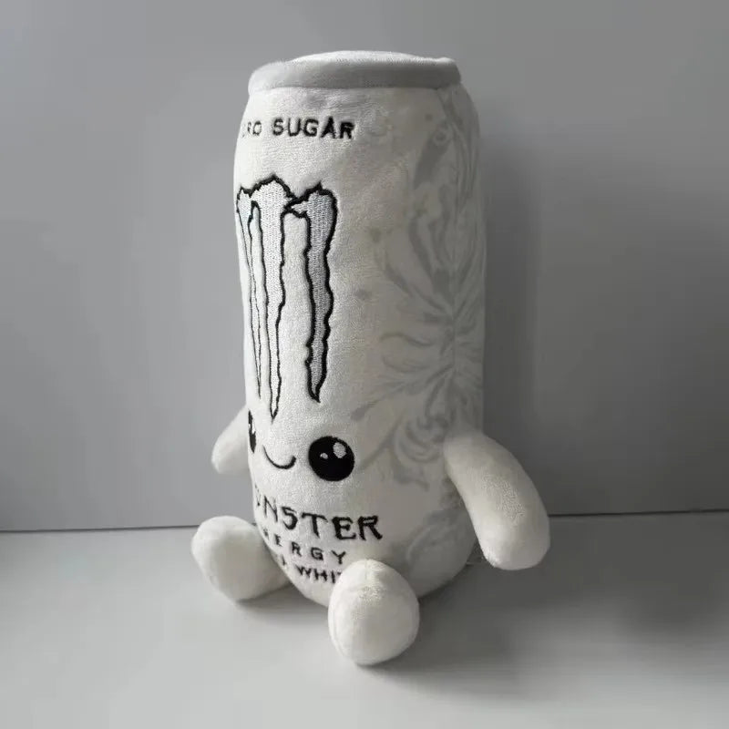 peluche Monster Energy lata branca