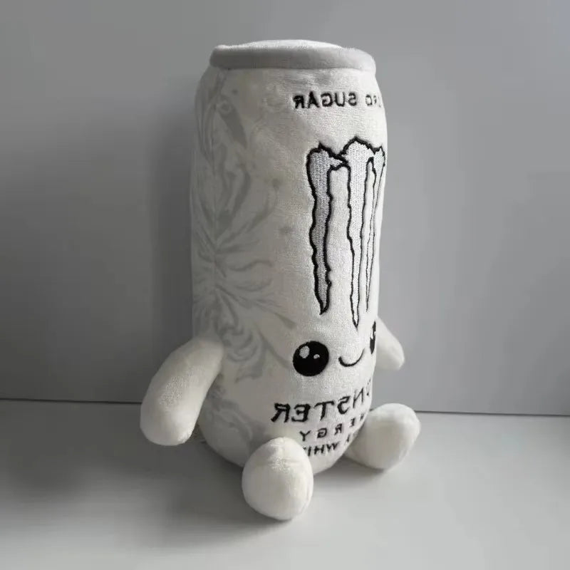 peluche Monster Energy lata branca